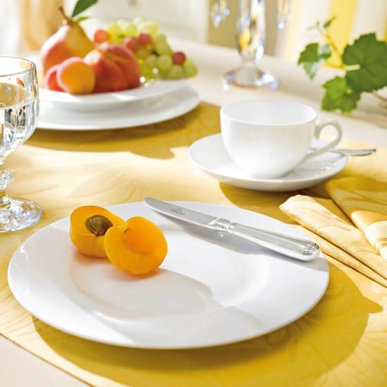 TALERZ ŚNIADANIOWY 19-5160-2650 VILLEROY & BOCH - biały, Basics, ceramika (22cm) - Noblesse - V&B