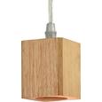 Hängeleuchte Loga, max. 60 Watt - Naturfarben, Holz/Metall (9/120cm) - Premium Living Hängeleuchte Loga, max. 60 Watt - Naturfarben, Holz/Metall (9/120cm) - Premium Living