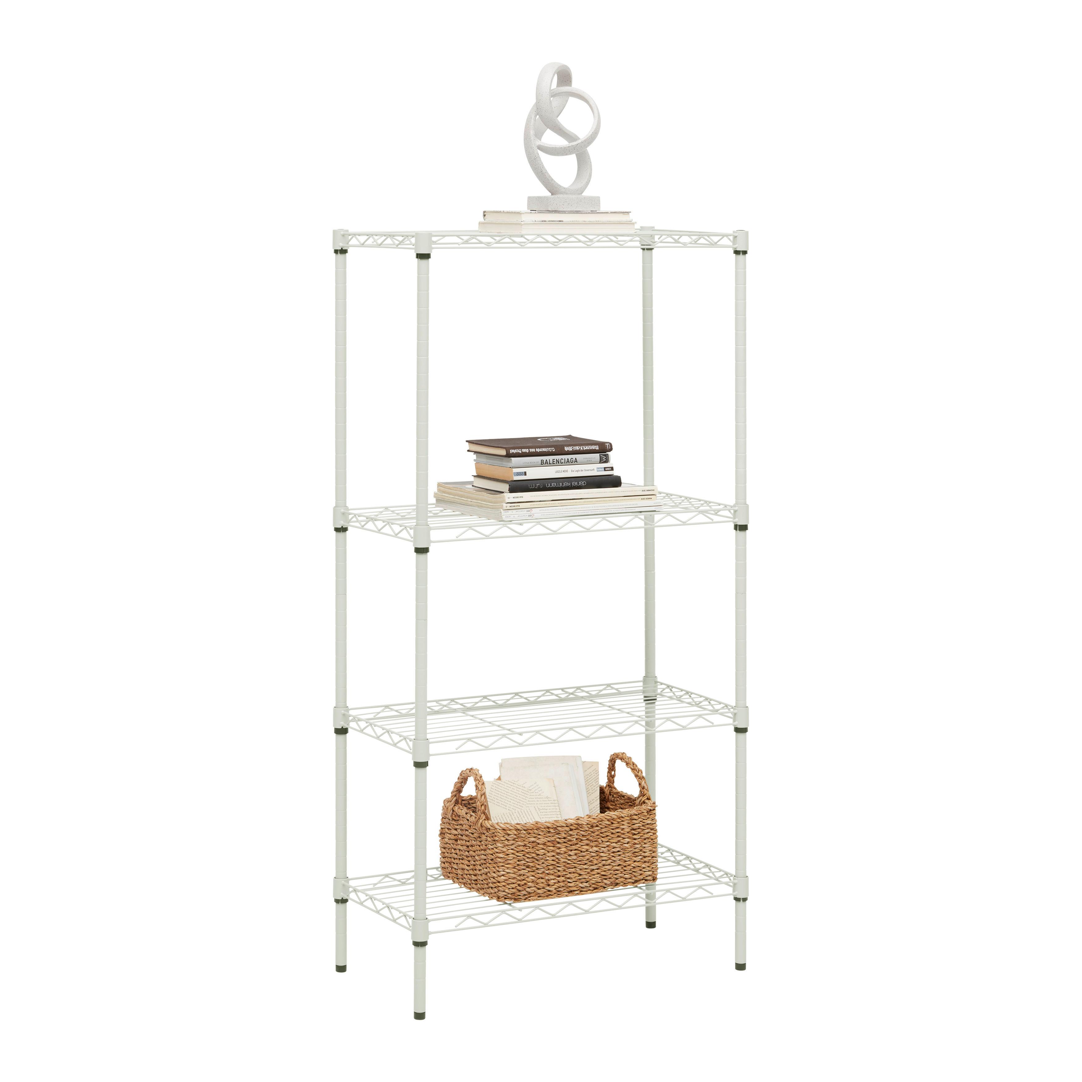 Regal Arona Beige - Kaschmir/Schwarz, Modern, Kunststoff/Metall (60/121,5/29,5cm) - Mömax