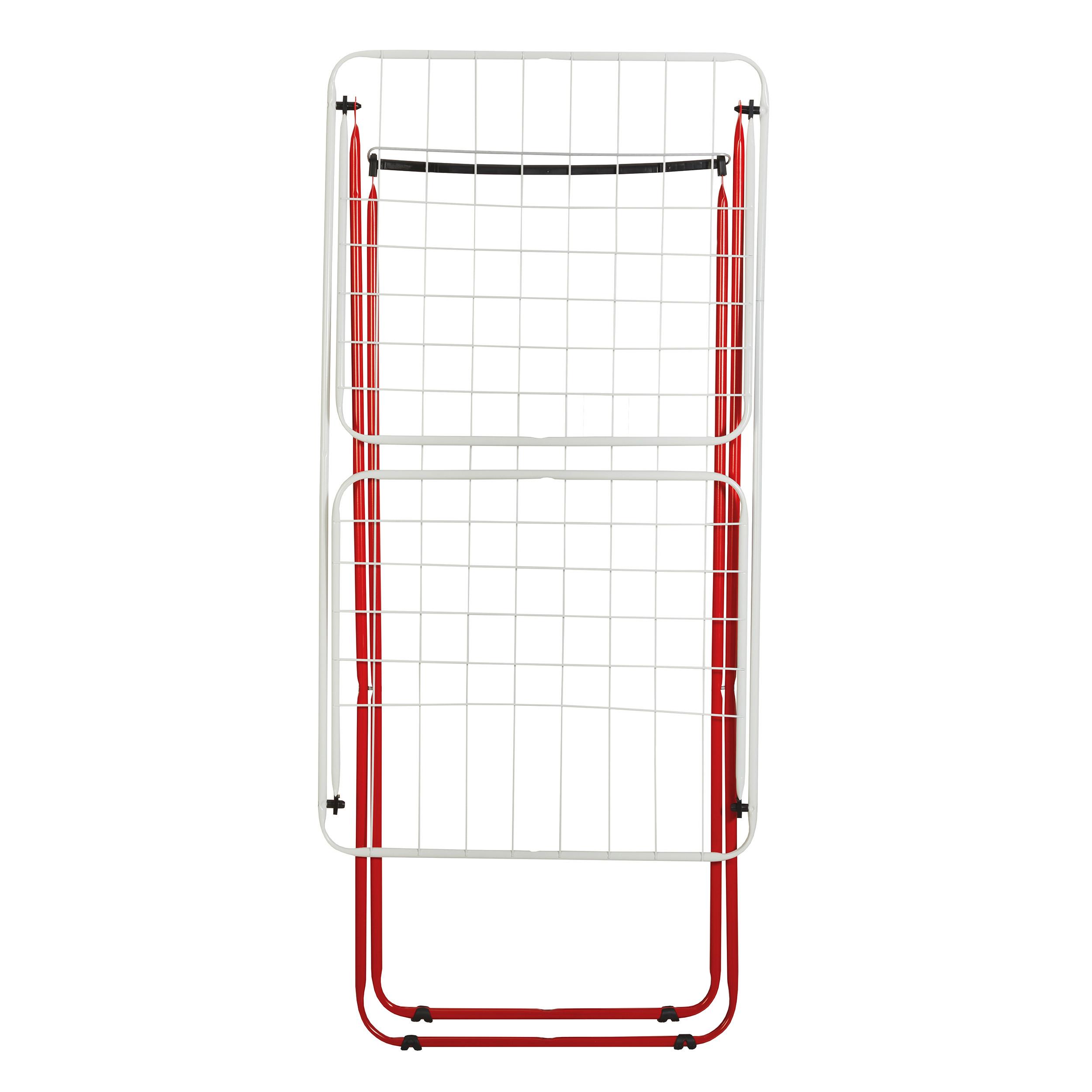 SUSZARKA STOJĄCA STANDTROCKNER - czerwony, Basics, metal (167.5/96/54.5cm) - Spirella