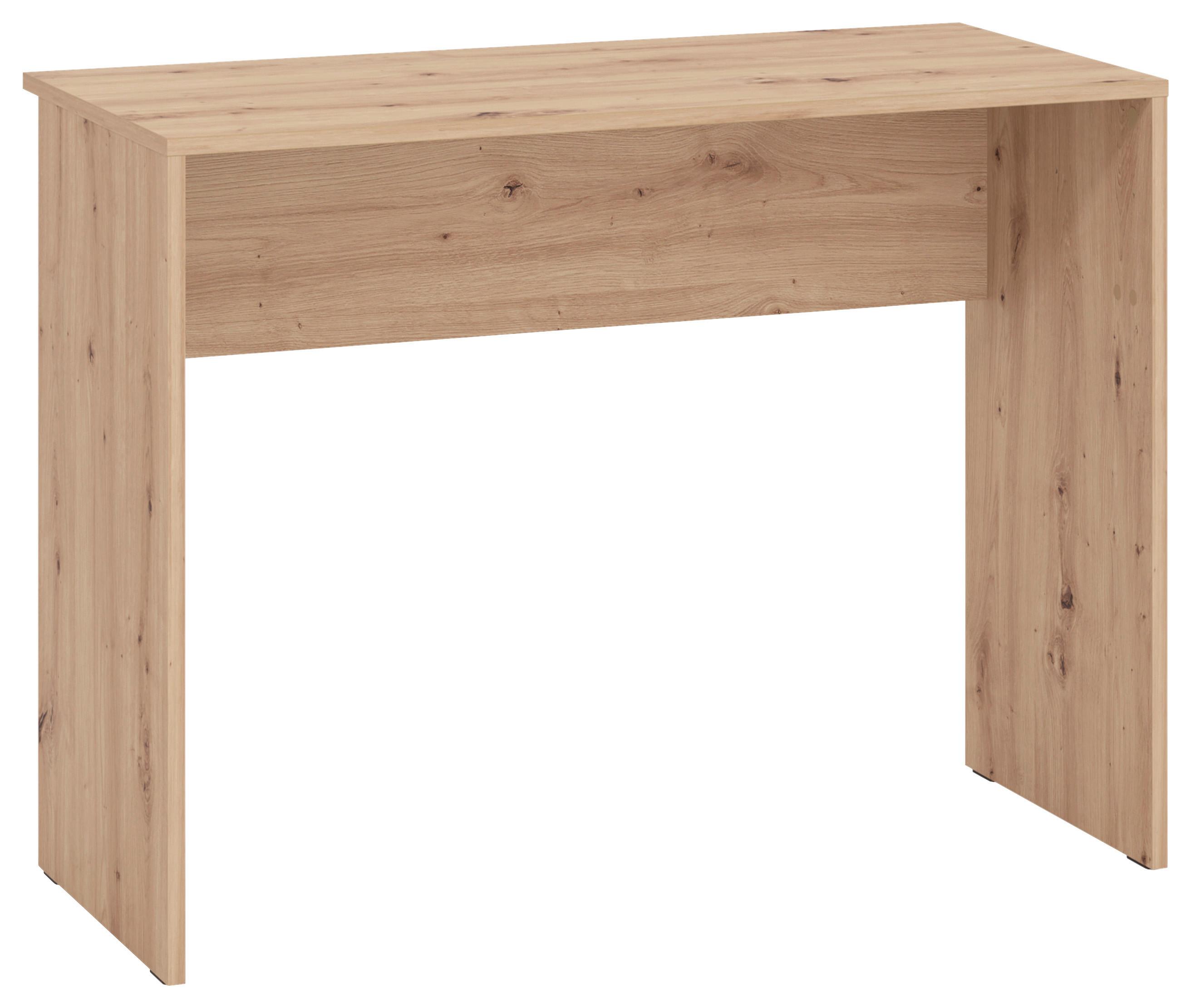 Schreibtisch Diofant Eiche Artisan - Eiche Artisan, MODERN, Holzwerkstoff (98/74/45cm) - Based