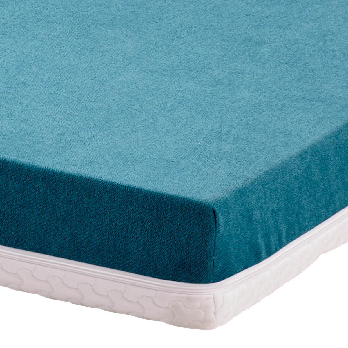 Dvostrani Madrac Enjoy - Zoe - bijela/tirkizna, tekstil (90/200cm) - Primatex