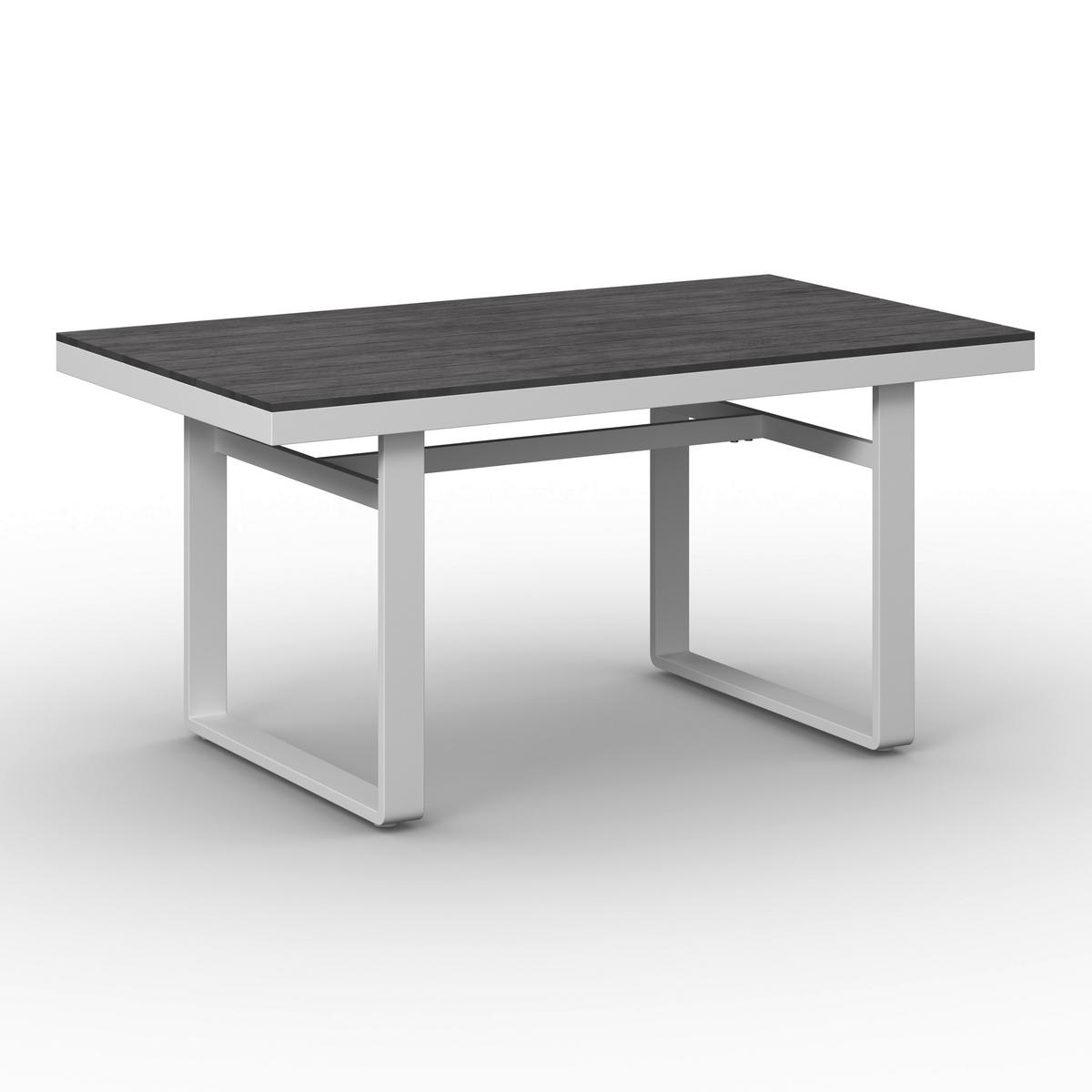 Dining-Loungeset Leandra Hellg Outdoorstoff/Metall/Polywood - Dunkelgrau/Hellgrau, MODERN, Kunststoff/Textil - Bessagi Garden