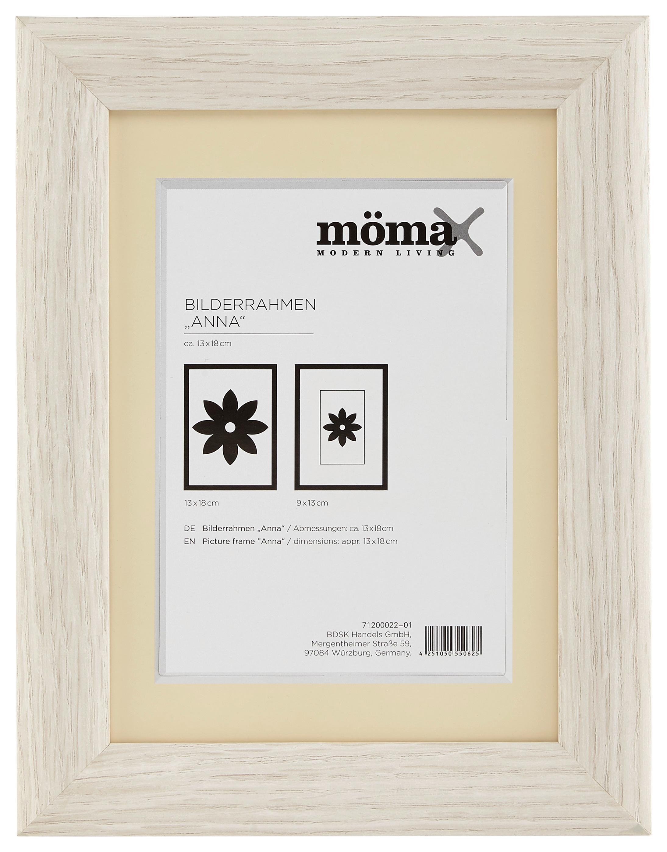 Okvir Za Slike Anna - bela, leseni material (13/18cm) - Modern Living