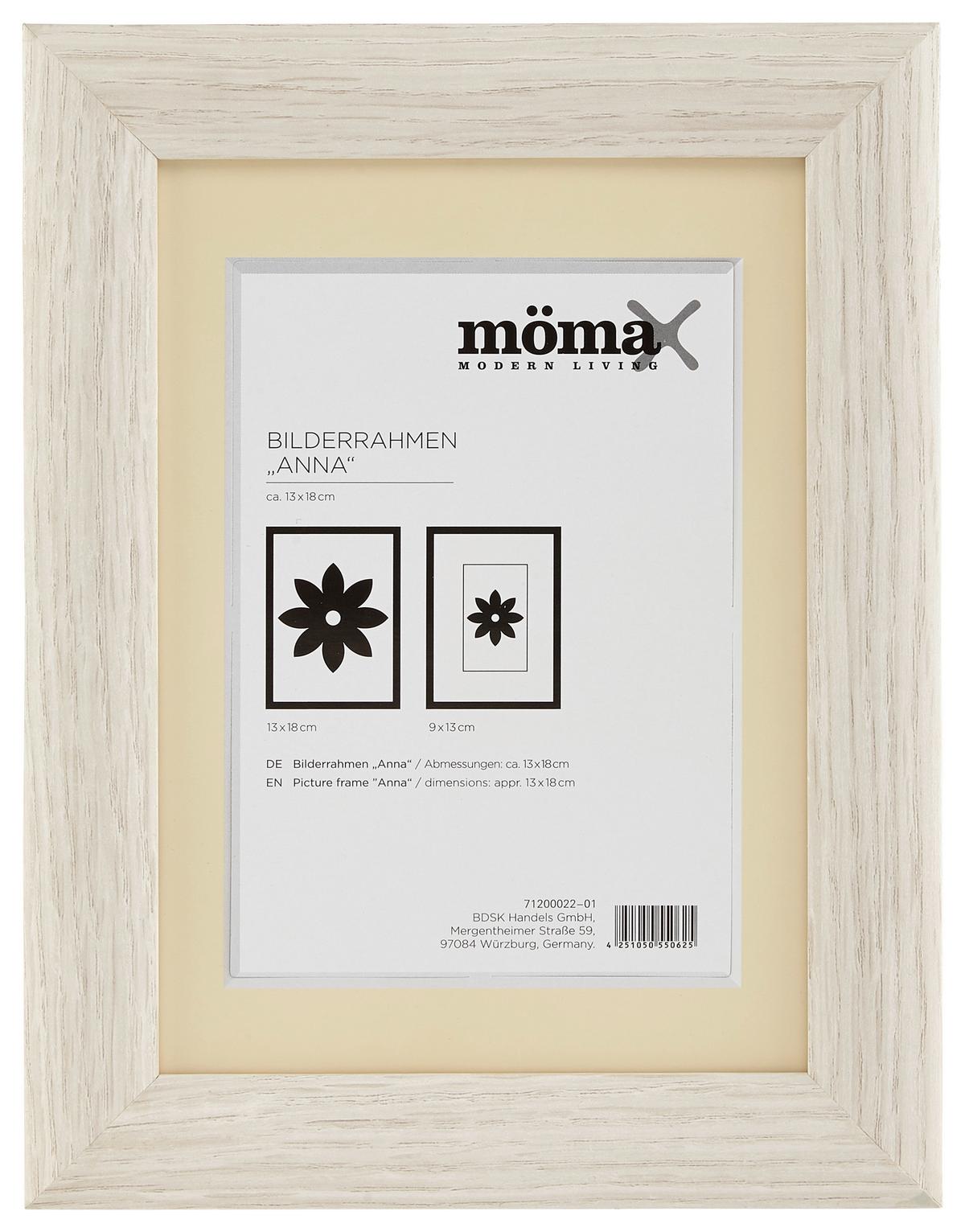 Rame foto Anna - alb, material pe bază de lemn (13/18cm) - Modern Living