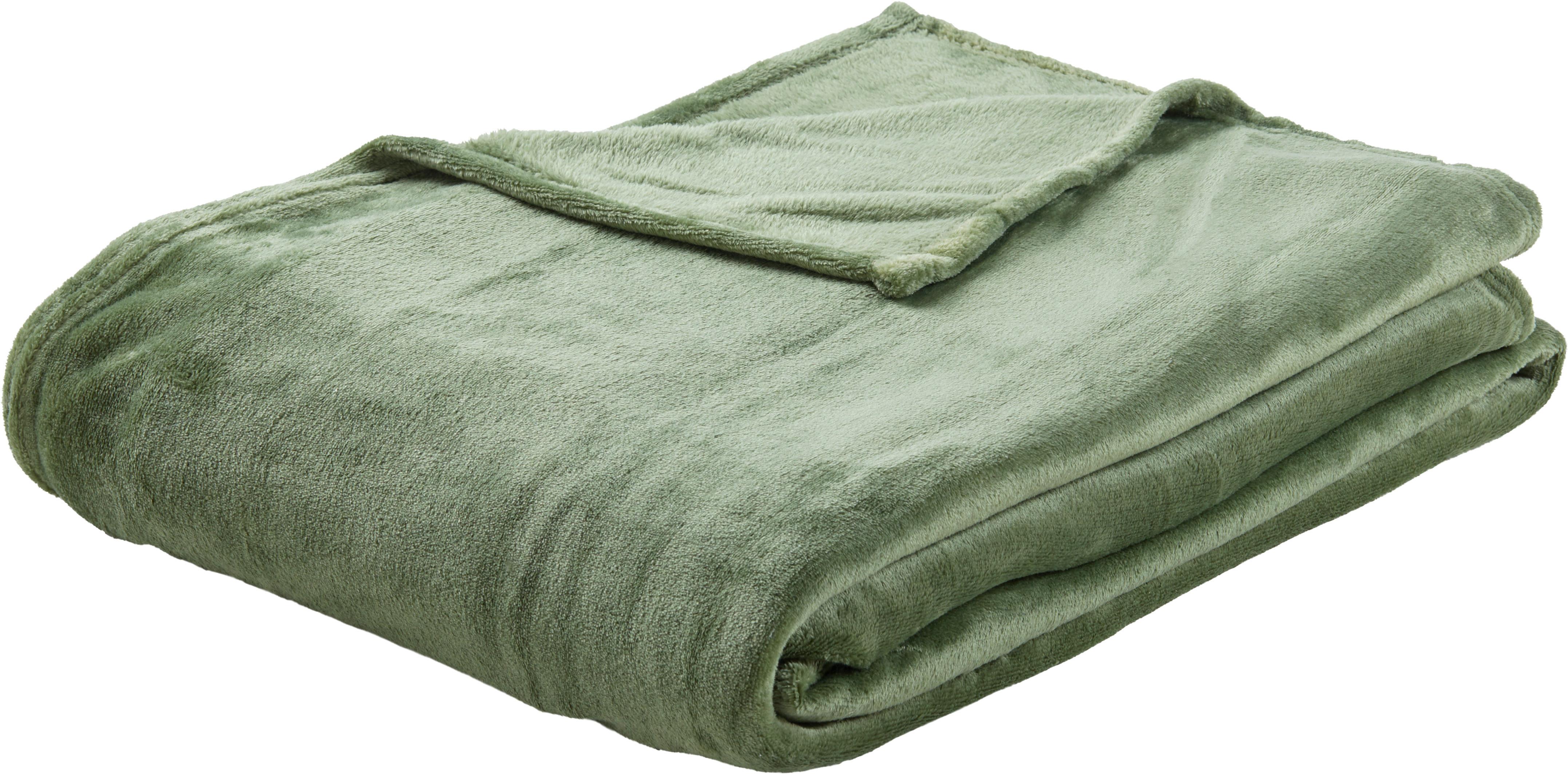 Puha Takaró Michael Xxl 220/240cm - Zöld, Textil (220/240cm) - Modern Living