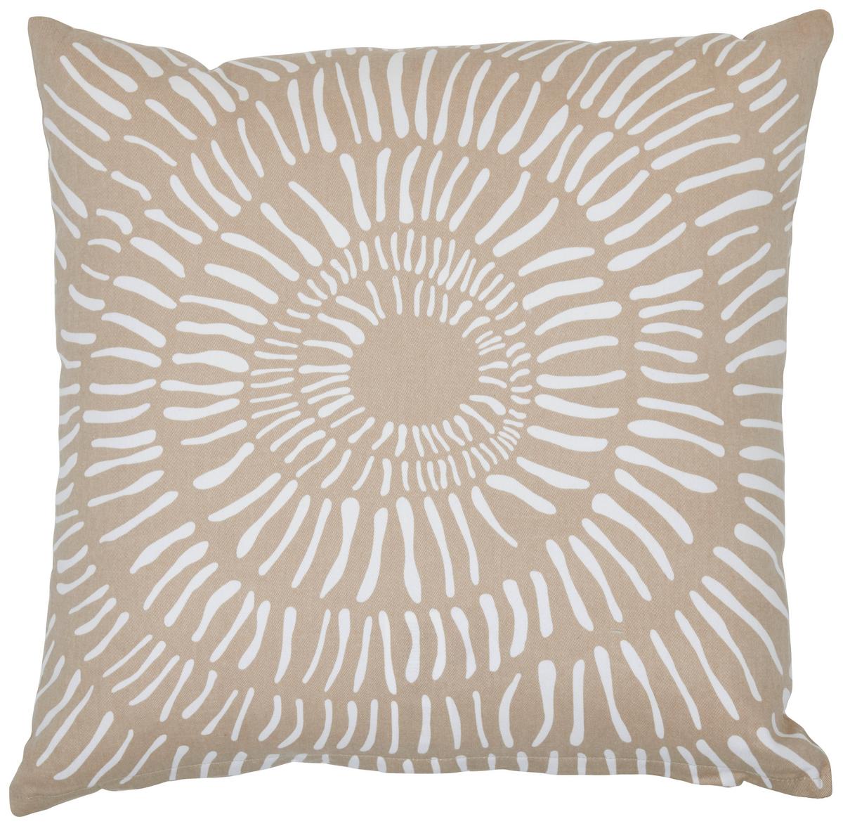 Zierkissen Stella Naturfarben ca. 45x45cm - Naturfarben, MODERN, Textil (45/45cm) - Mömax