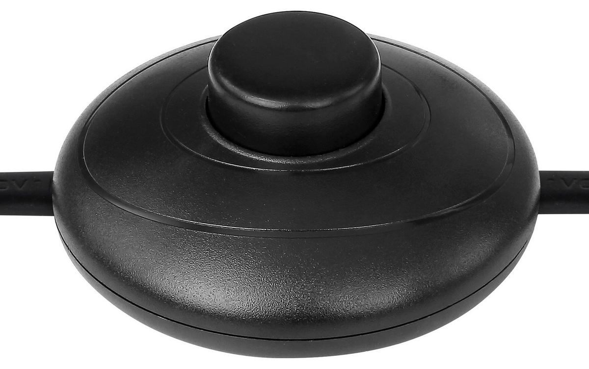 STEHLEUCHTE 54017-3S - Schwarz, Basics, Metall (30,5/25/161cm) - Globo