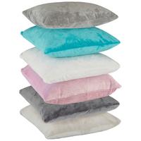 Husă de pernă Softplusch Neu, cca. 40x40cm - argintiu/alb, textil (40/40cm) - Modern Living