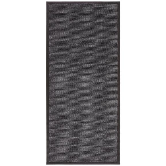 Traversă Hamptons - negru/gri, Konventionell, textil (90/200cm) - Modern Living