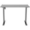GAMINGBORD JACK - svart, Modern, metall/trämaterial (120/70-115/60cm) - Mömax