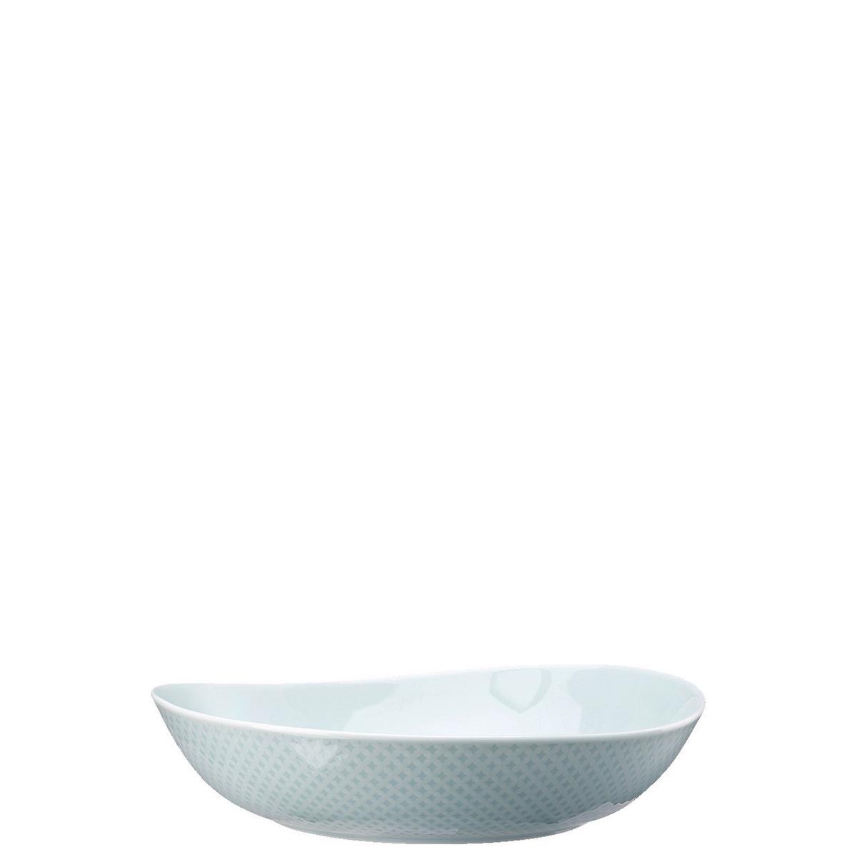 SERWIS OBIADOWO-ŚNIADANIOWY OPAL GREEN ROSENTHAL - szałwiowy, Basics, ceramika (32/31,7/28,1cm) - Rosenthal