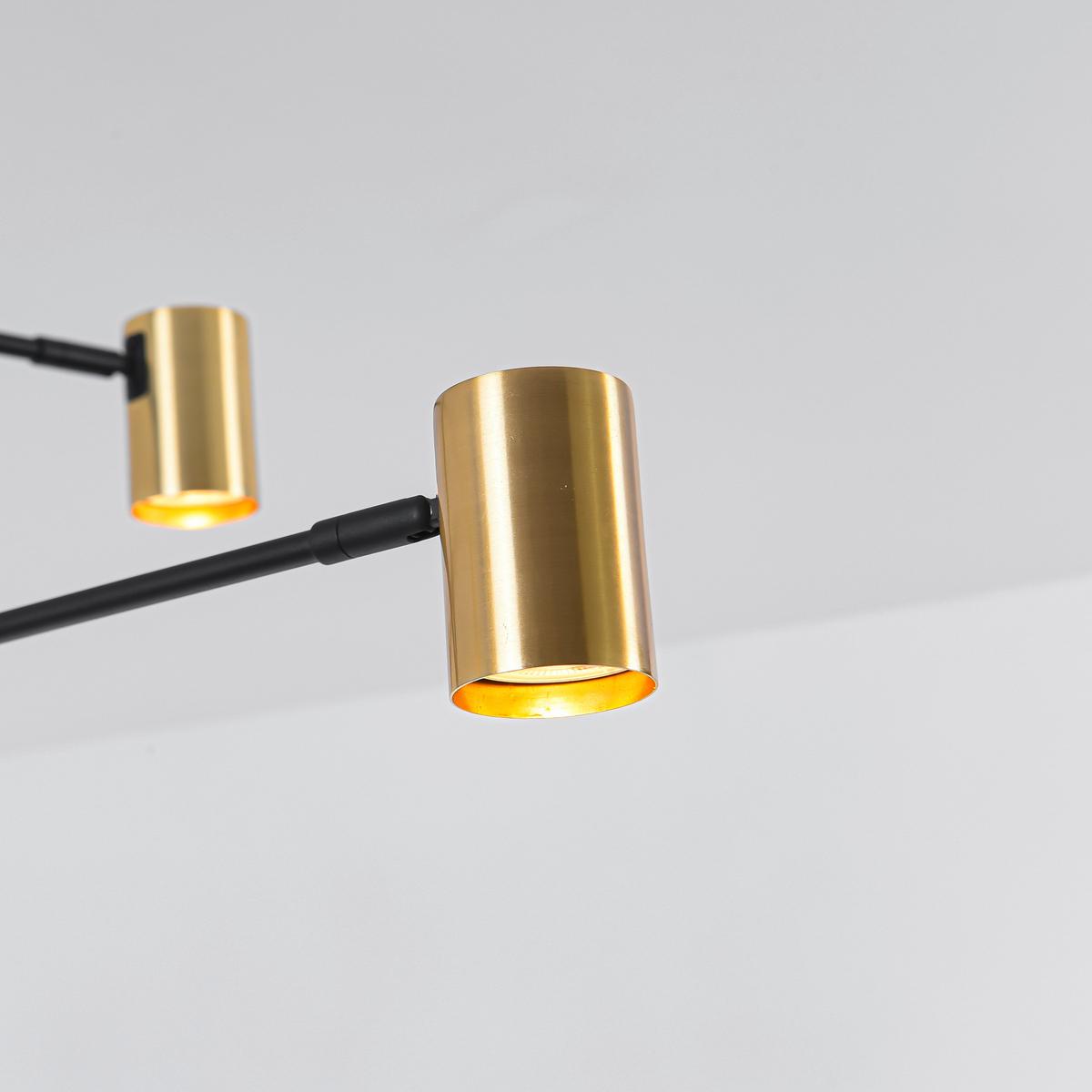 Pendelleuchte Lp -731/6p Snow - Goldfarben, Design, Metall (80/12/44.5cm)