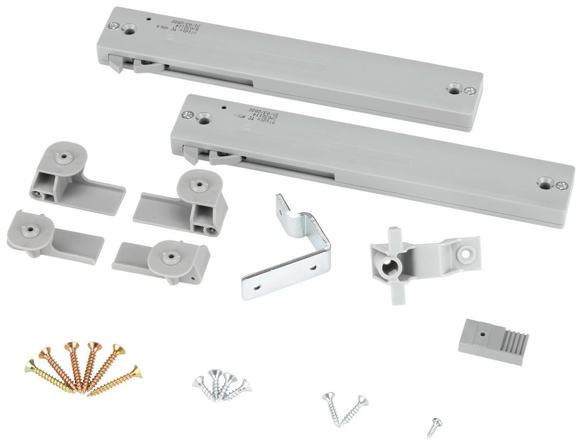 Türdämpfer in Grau - Grau, Kunststoff