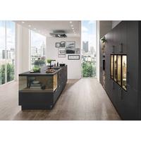 Bucătărie la comandă Easytouch - negru, Modern, material pe bază de lemn - Nobilia