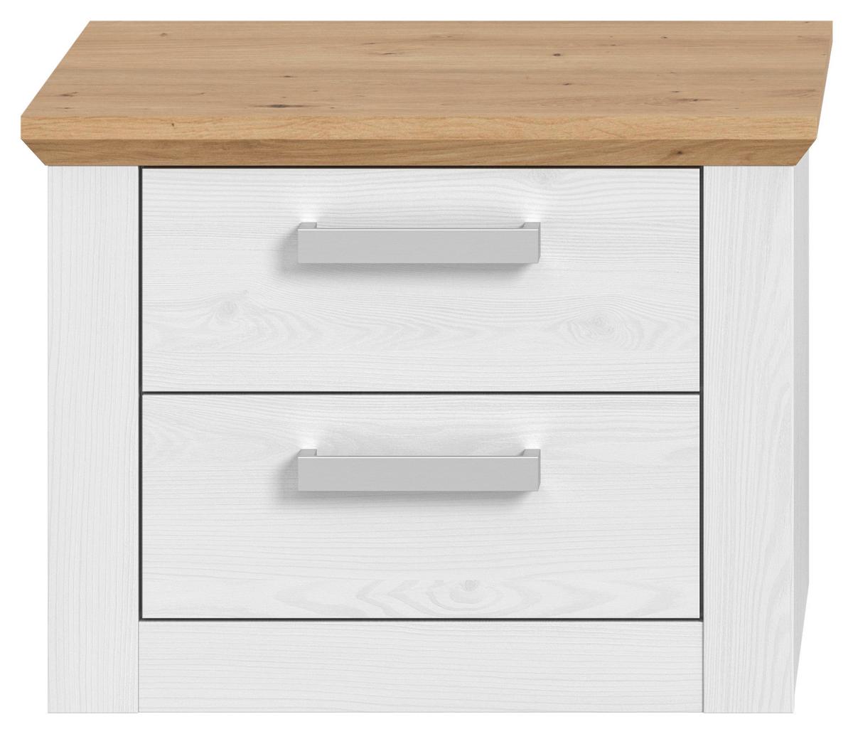 Schlafzimmer VERONA 3-teilig Lärchefarben, Eiche Artisan - Lärchefarben/Eiche Artisan, ROMANTIK / LANDHAUS, Holzwerkstoff - Livetastic