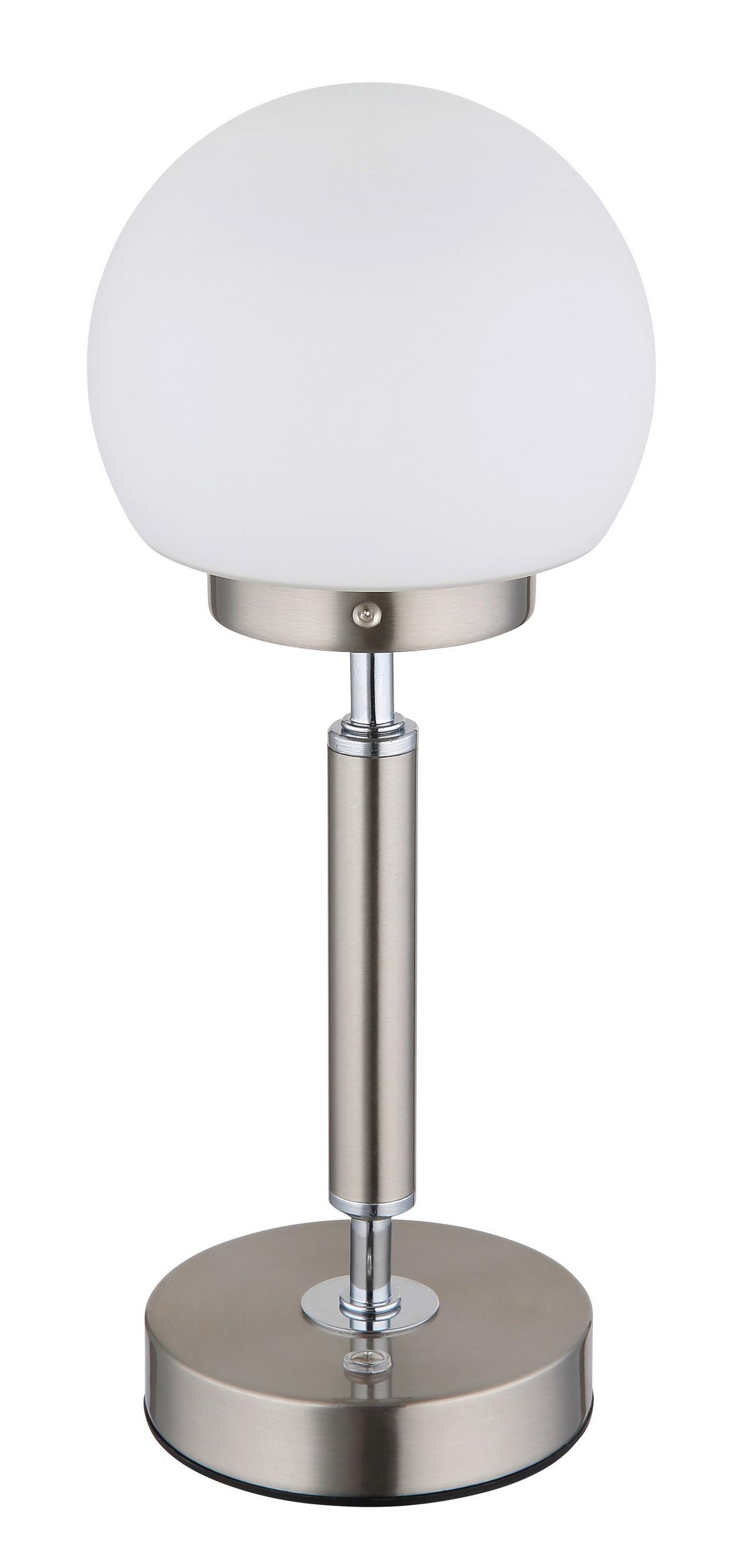LED-TISCHLEUCHTE 21033N - Weiss/Opal, Basics, Glas/Kunststoff (11,5/28,5cm) - Globo