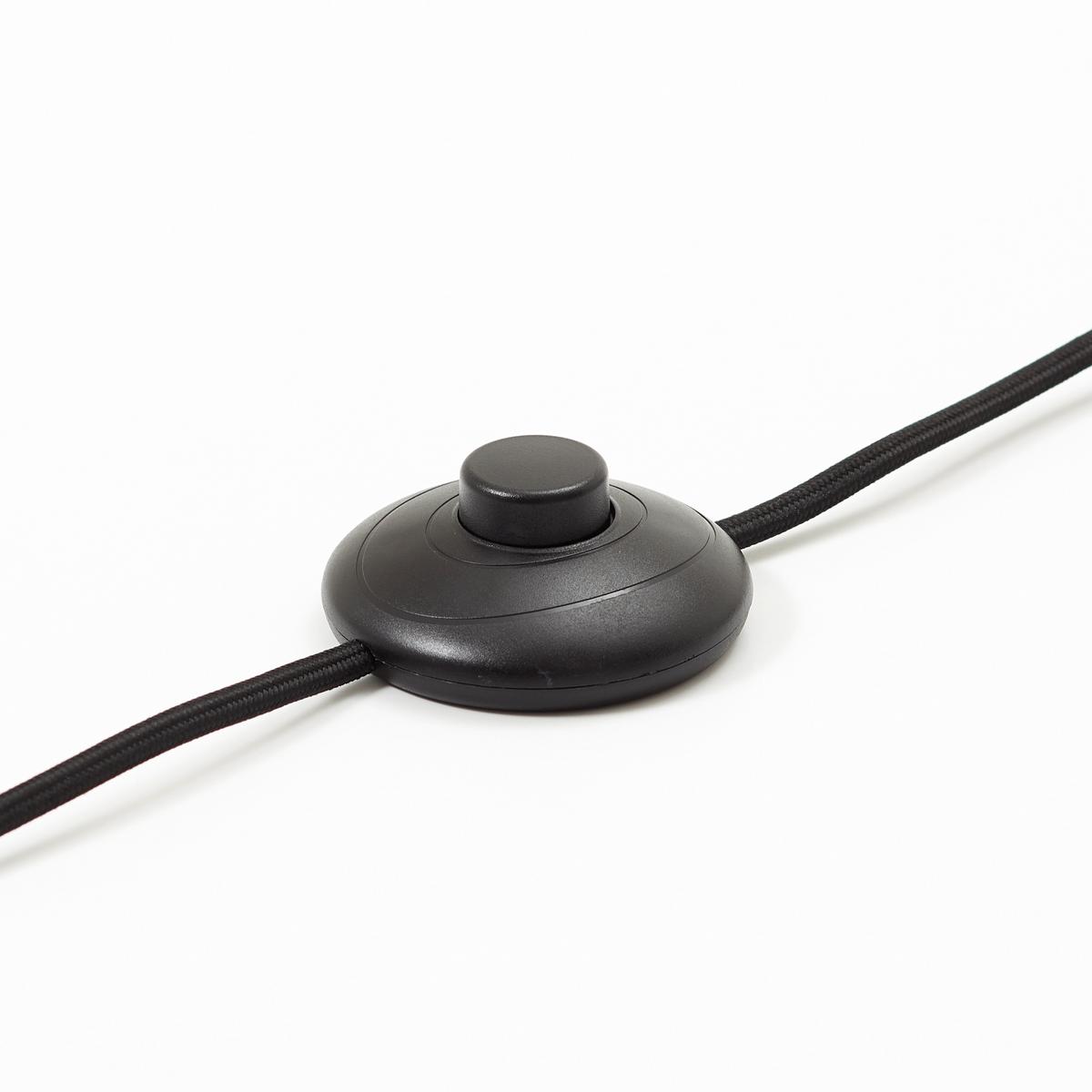 Stehleuchte Gwen Braun/Schwarz max. 52 Watt - Schwarz/Braun, KONVENTIONELL, Holz/Metall (25/163cm) - Brilliant