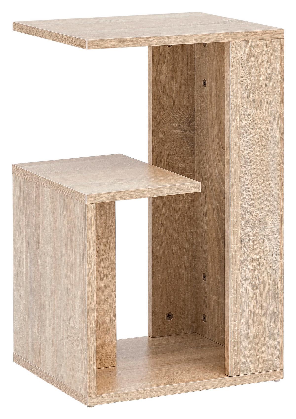 Kisasztal Mid.you - Sonoma tölgy, Design, faalapú anyag (30/35/61cm) - MID.YOU