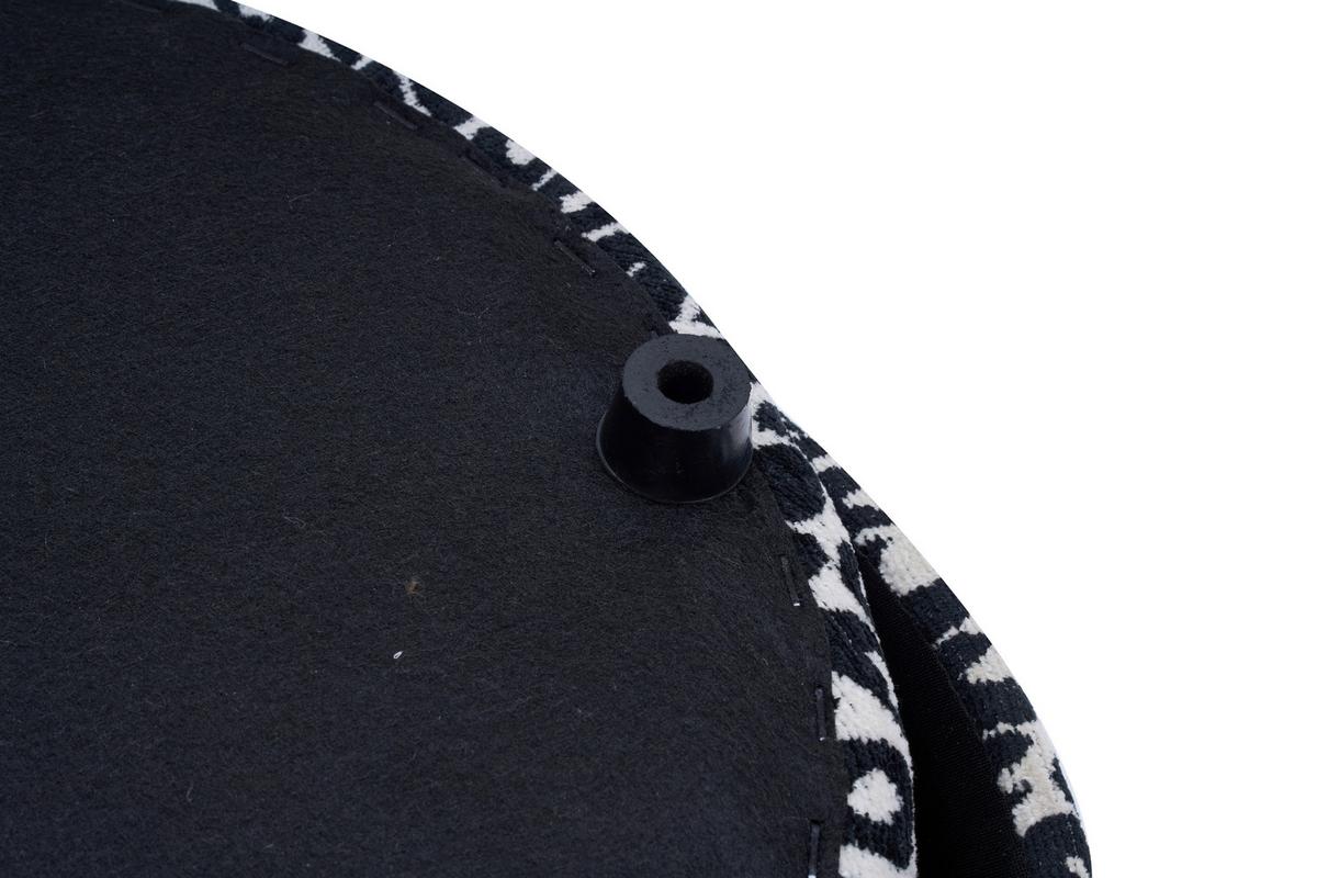 Tabure Baca - bijela/crna, Lifestyle, drvo/metal (35/35/42,5cm) - Mömax