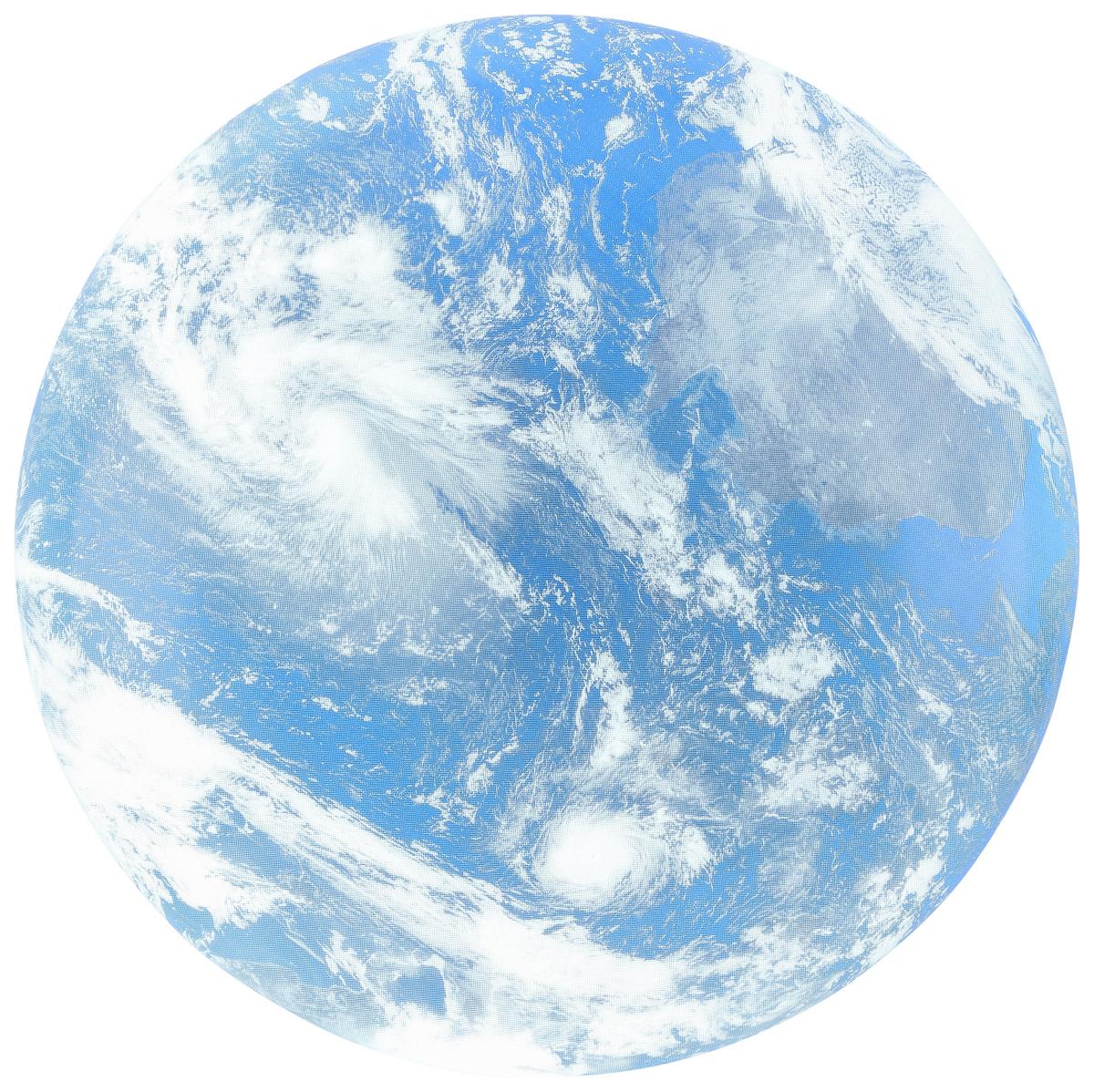 LAMPA SUFITOWA LED SATURNIN - niebieski/biały, Modern, tworzywo sztuczne/metal (60/8,5cm) - Bessagi Home