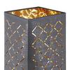 BORDSLAMPA ELIN - svart/nickelfärgad, Lifestyle, metall/textil (15/57cm) - Mömax