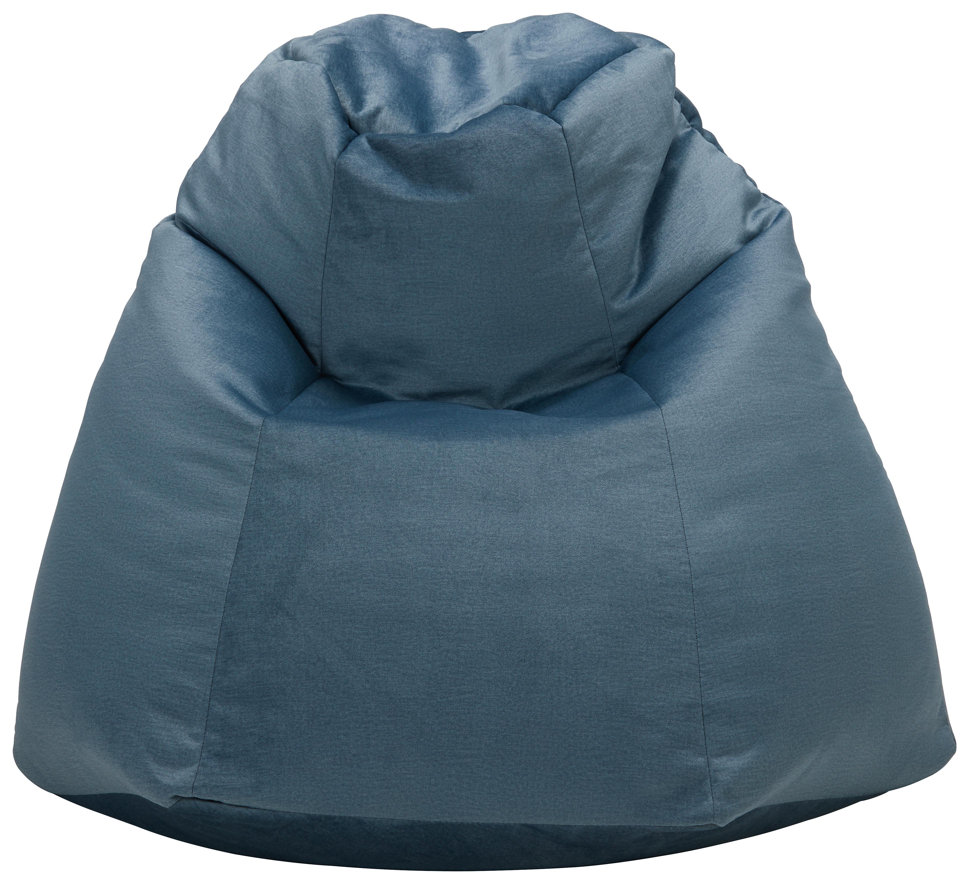 Sitzsack Verona in Aquafarben - Türkis/Blau, Textil (90/105/90cm) - Mömax