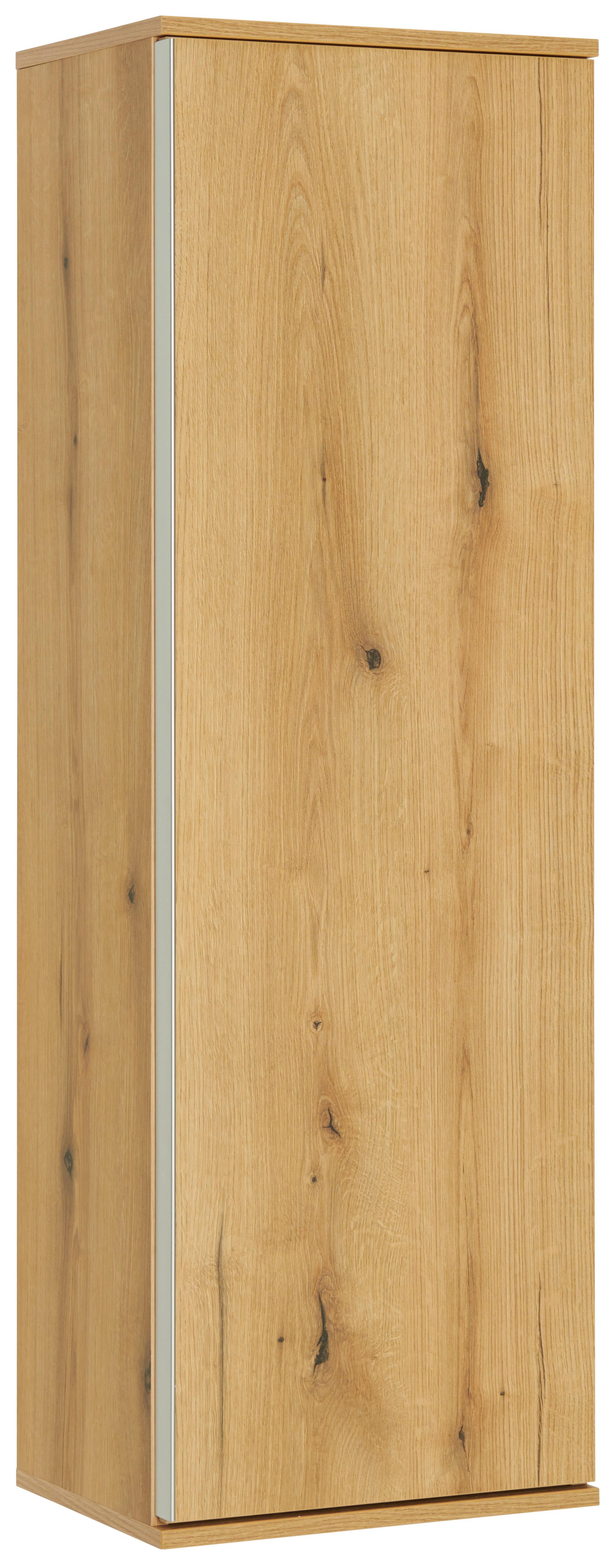 Viseča Omara Power, Barva Hrasta - barve hrasta, Moderno, leseni material (42,2/129,8/32cm) - Mömax