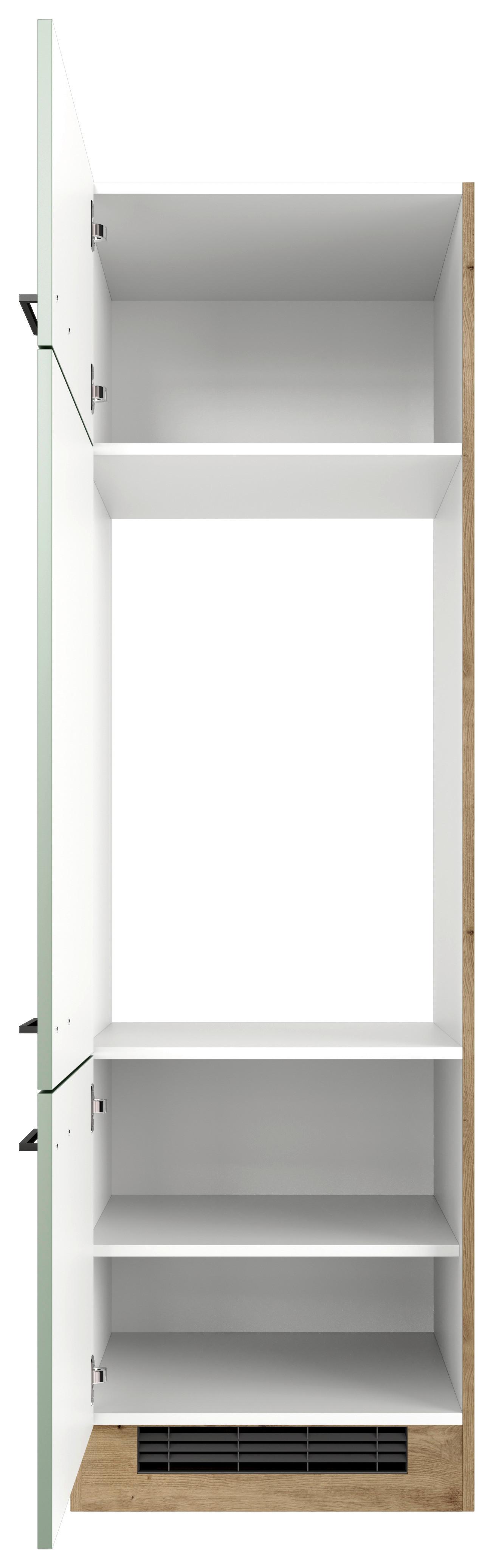 Omara Za Vgradno Napravo Cara, Zelena, Hrast - črna/zelena, Konvencionalno, kovina/leseni material (60/200/57cm) - FlexWell