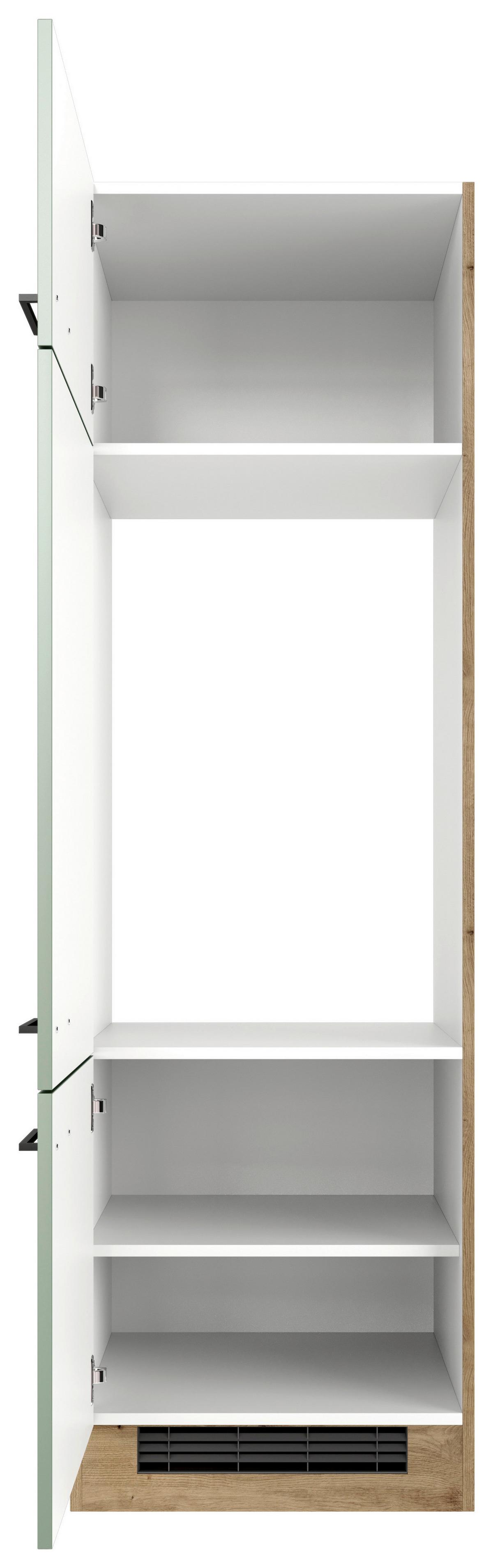 Omara Za Vgradno Napravo Cara, Zelena, Hrast - črna/zelena, Konvencionalno, kovina/leseni material (60/200/57cm) - FlexWell
