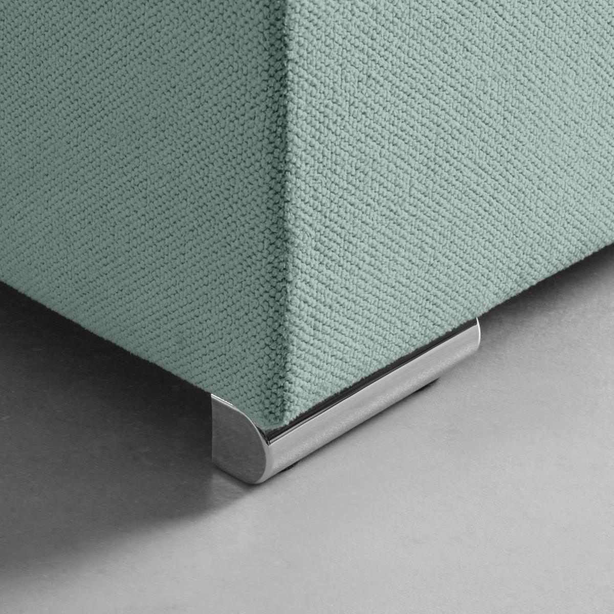Boxspringbett Papilon Grün ca. 160x200cm - Zinkfarben/Grün, Konventionell, Holz/Holzwerkstoff (160/200cm) - Premium Living