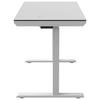 SKRIVBORD HARRY - vit, Modern, metall/trämaterial (120/72-120/60cm) - Mömax