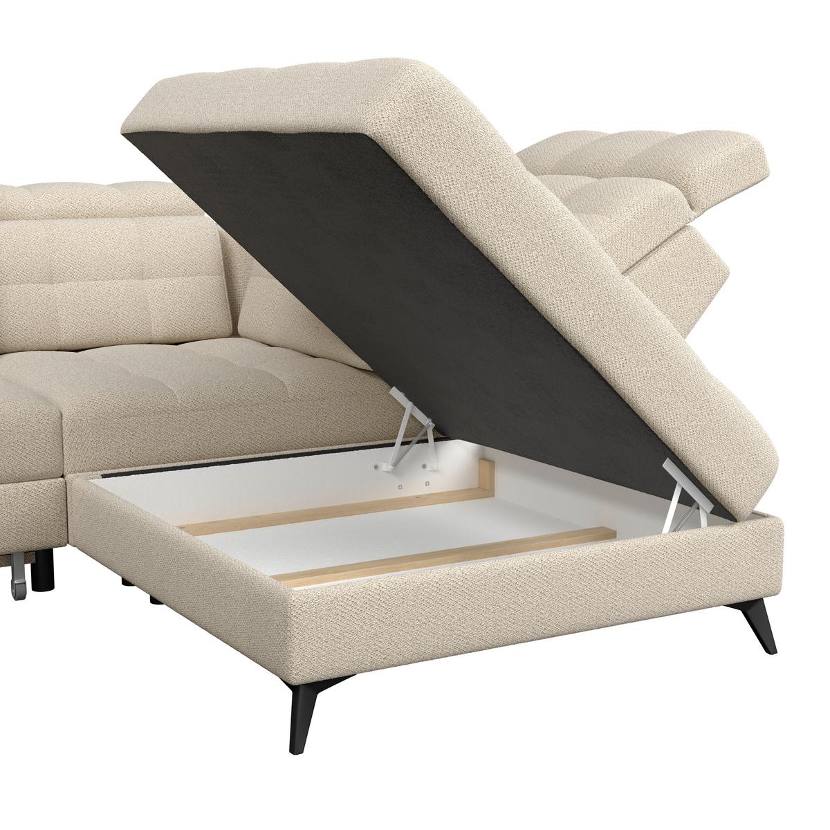 Coltar BARLETTA - bej, Romantik / Landhaus, textil (289/228cm) - Luca Bessoni