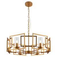 PENDELLEUCHTE BOWI - Goldfarben, Trend, Glas/Metall (65,6/35,5/65,6cm) - MAYTONI
