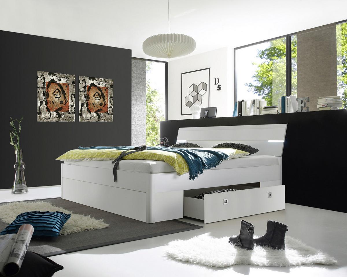 Ágykeret Mars - fehér, Modern (180/200cm) - MID.YOU