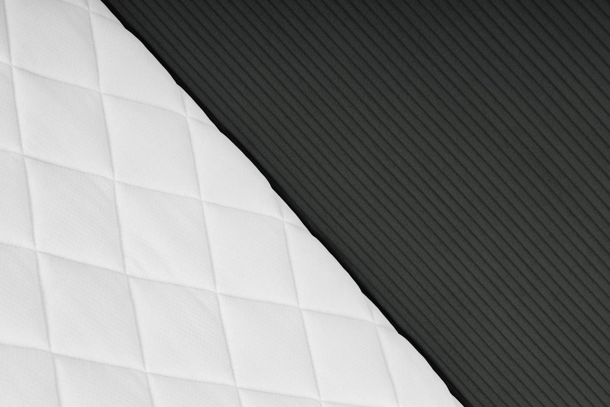 Boxbett Boxy Anthrazit ca. 100x200cm - Anthrazit, KONVENTIONELL, Textil (100/200cm) - Based