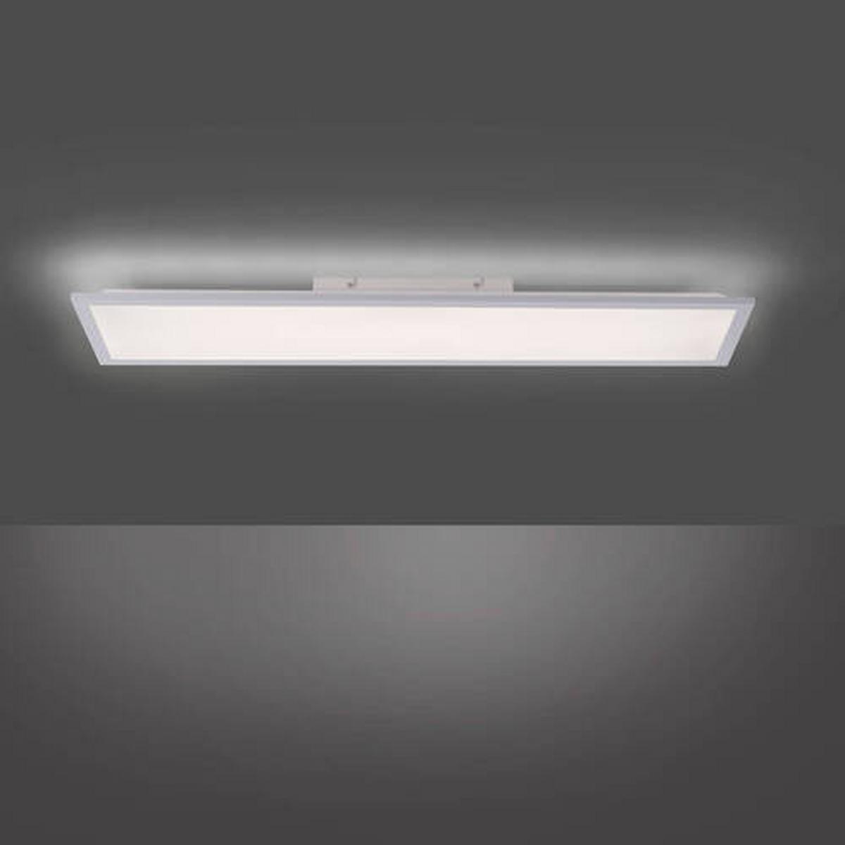 Stropna Led-svetilka Flat, 19 W - bela, Basics, kovina/umetna masa (100/25/6cm)