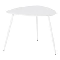 Klubska Miza Fine - bela, Moderno, kovina (57,5/45,5/56cm) - Mömax