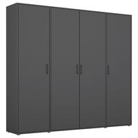 Ormar S Klasičnim Vratima Voyager - siva, Moderno, drvni materijal/plastika (187/194/53cm) - Modern Living