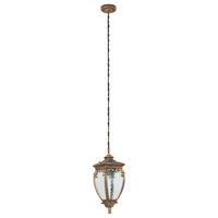 LAMPE D'EXTÉRIEUR FLEUR - noir/doré, Basics, métal/verre (40/40/15cm) - MAYTONI