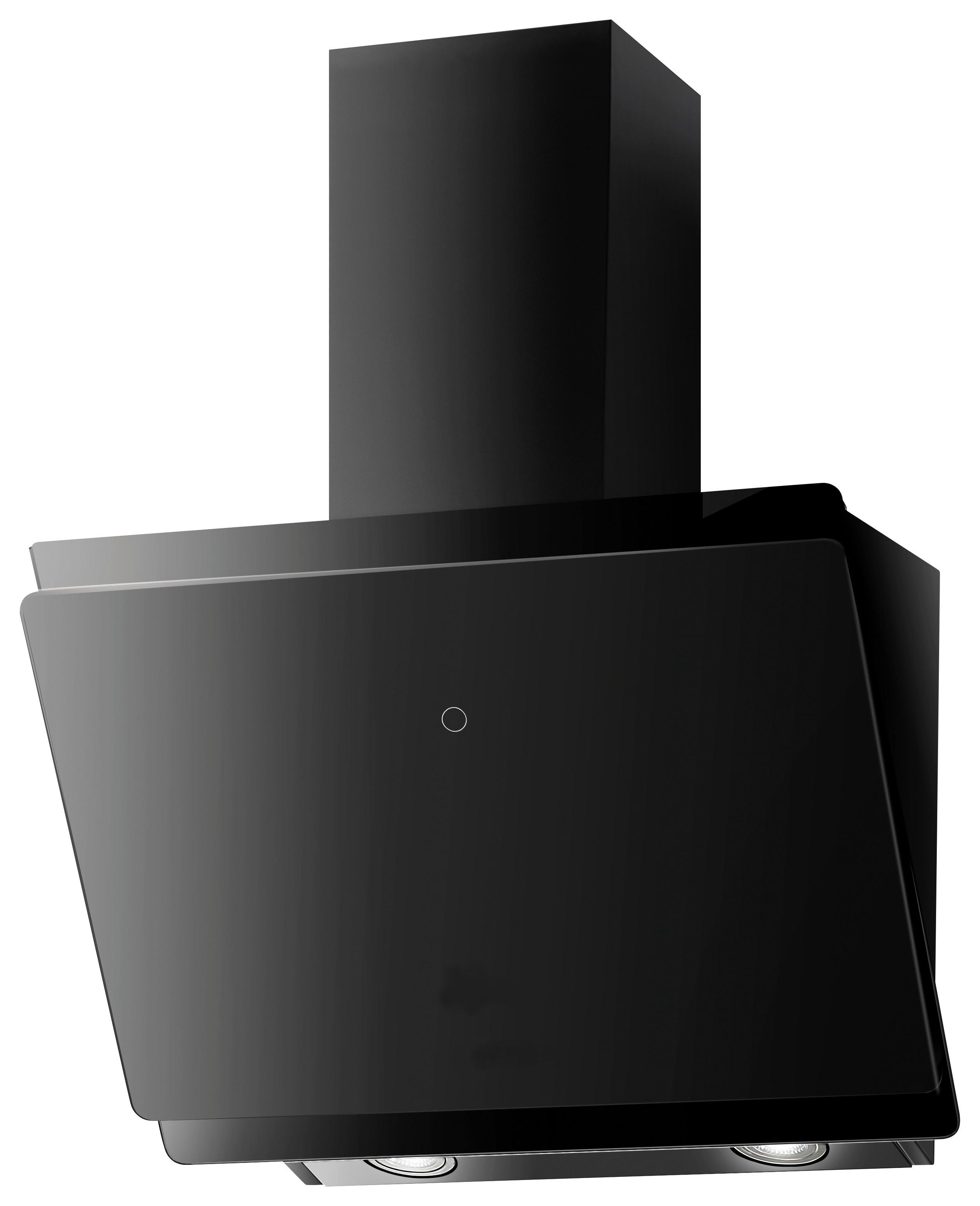 Dunstabzugshaube 107137 Schwarz - Schwarz, LIFESTYLE, Metall (59,5/112,2/77,2cm) - HKT