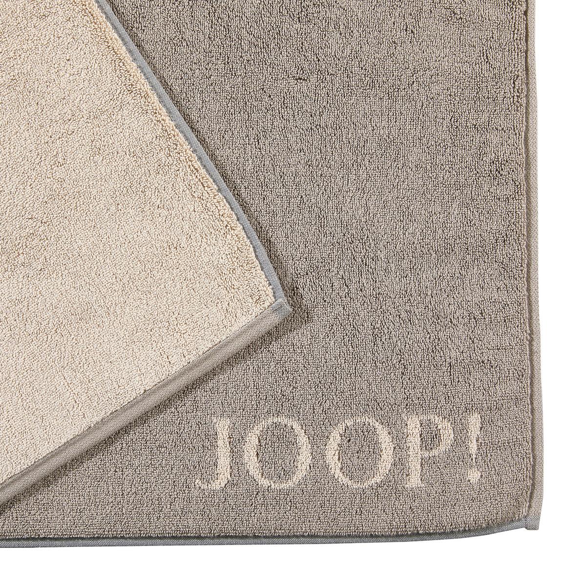 MATA ŁAZIENKOWA JOOP! CLASSIC DOUBLEFACE - beżowy/kolor grafitowy, Basics, tkanina (50/80cm) - Joop!