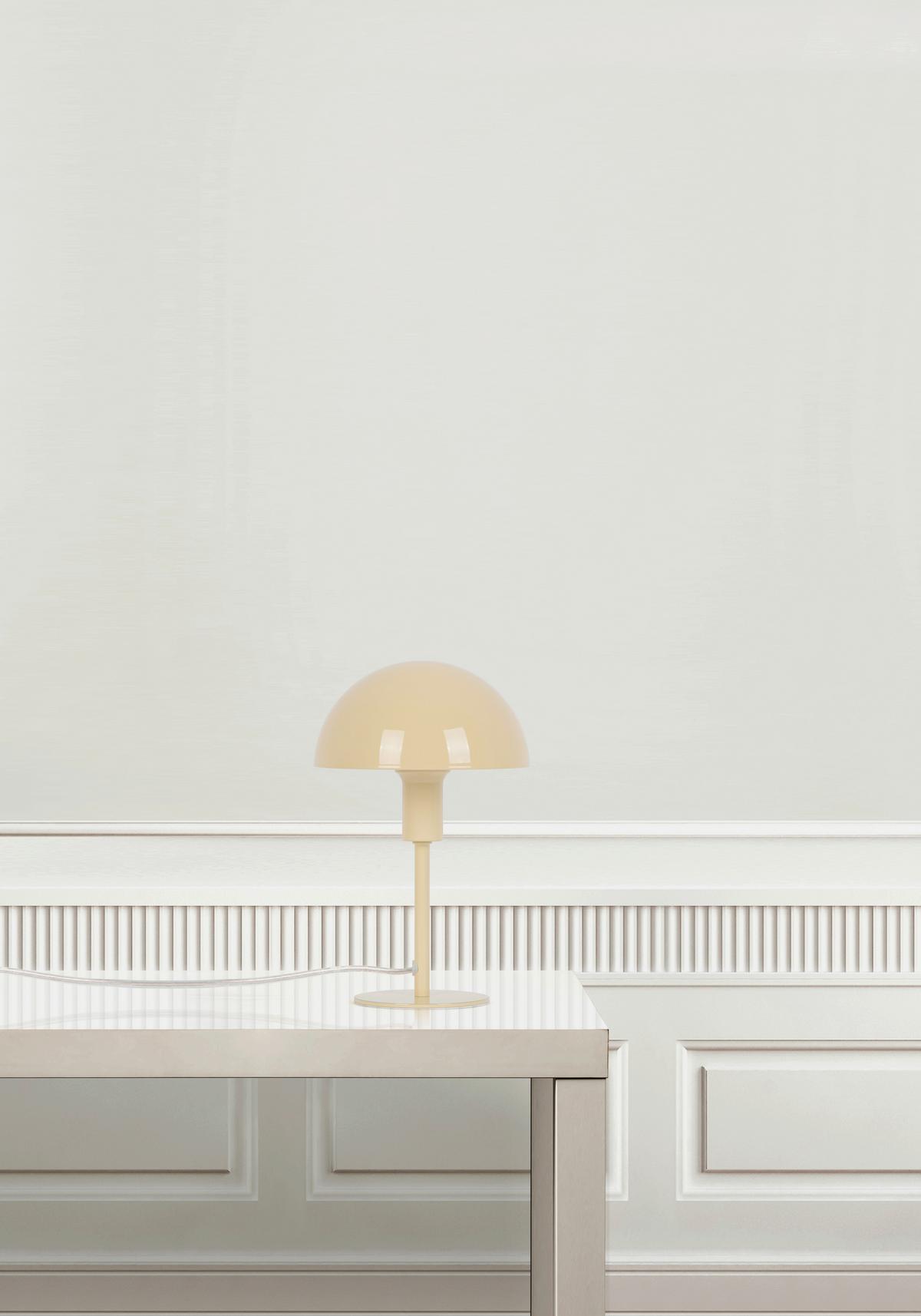 LAMPA STOŁOWA 2213745026 ELLEN MINI ŻÓŁTY - żółty, Design, metal (16/25cm) - Nordlux