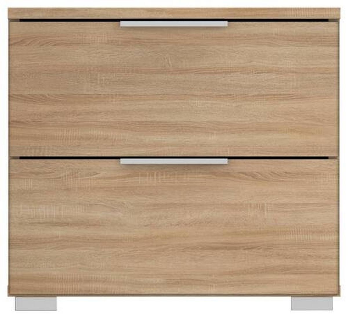NOPTIERA ALABAMA - stejar Sonoma, Modern, material pe bază de lemn (47/43/42cm) - Modern Living