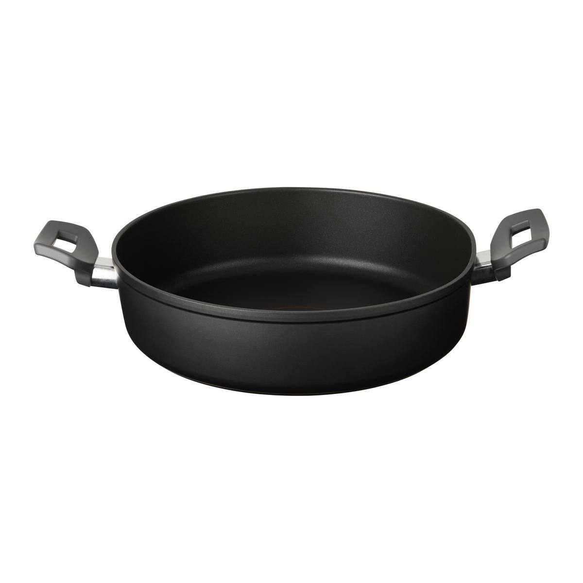 Serpenyő Conny - fekete, Konventionell, fém (28/7,5cm) - Mömax