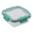 Frischhaltedose Linnea Mint/transparent - Transparent/Mintgrün, MODERN, Kunststoff (10,9/10,9/4,3cm) Frischhaltedose Linnea Mint/transparent - Transparent/Mintgrün, MODERN, Kunststoff (10,9/10,9/4,3cm)