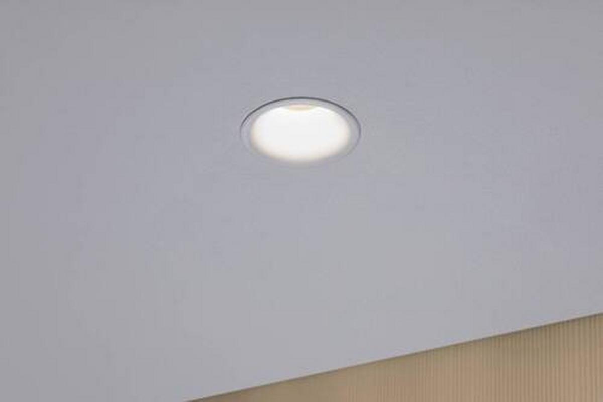Deckenleuchte Cymbal in Weiß max. 3x6,5 Watt - Weiß, Design, Kunststoff (7,7/5cm) - Paulmann