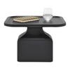 SIDOBORD NOIR -TREND- - svart, Modern, trä (50/35/45cm) - Premium Living
