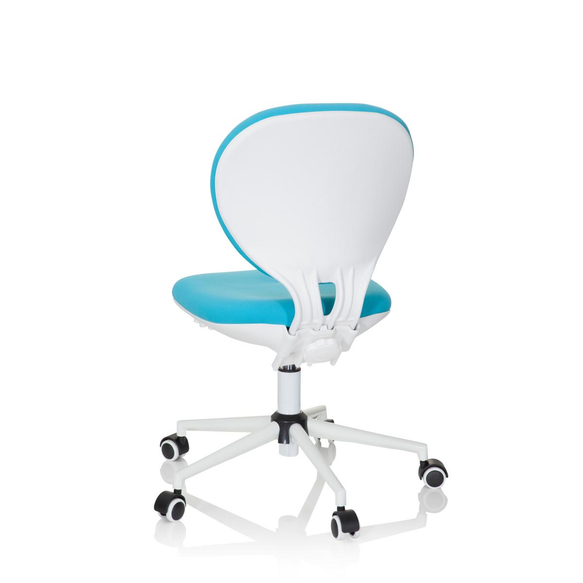 Jugenddrehtstuhl Kid Vivo ca. 43x82-95x56cm Türkis - Türkis, Basics, Kunststoff (43/82-95/56cm) - MID.YOU