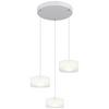 HANGLAMP LUNOUIA - Wit, Basics, Kunststof/Glas (40/150cm)